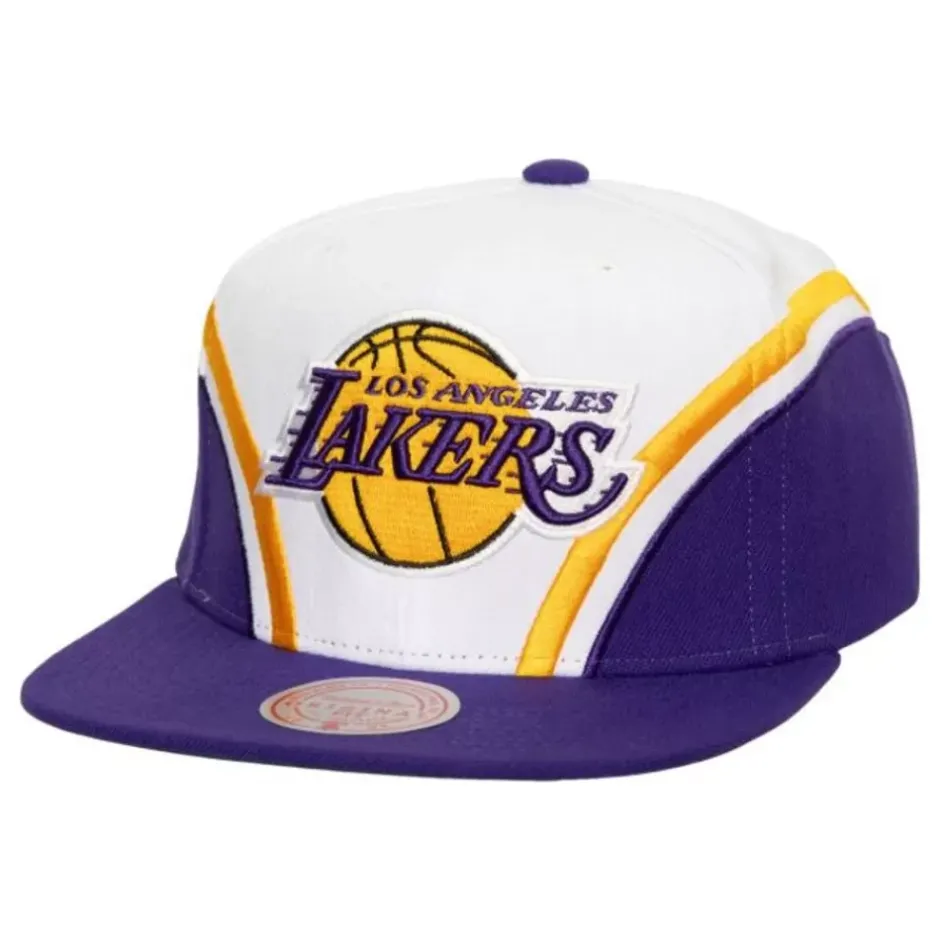 Mitchell & Ness Snapback-Overhead Snapback Los Angeles Lakers