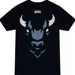 Men Mitchell & Ness T-Shirts & Tops-Oversize Mascot Tee Howard University