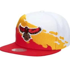 Mitchell & Ness Snapback-Paintbrush Snapback Hwc Atlanta Hawks