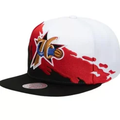 Mitchell & Ness Snapback-Paintbrush Snapback Hwc Philadelphia 76Ers