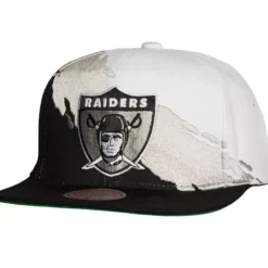 Mitchell & Ness Snapback-Paintbrush Snapback Oakland Raiders