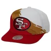Mitchell & Ness Snapback-Paintbrush Snapback San Francisco 49Ers