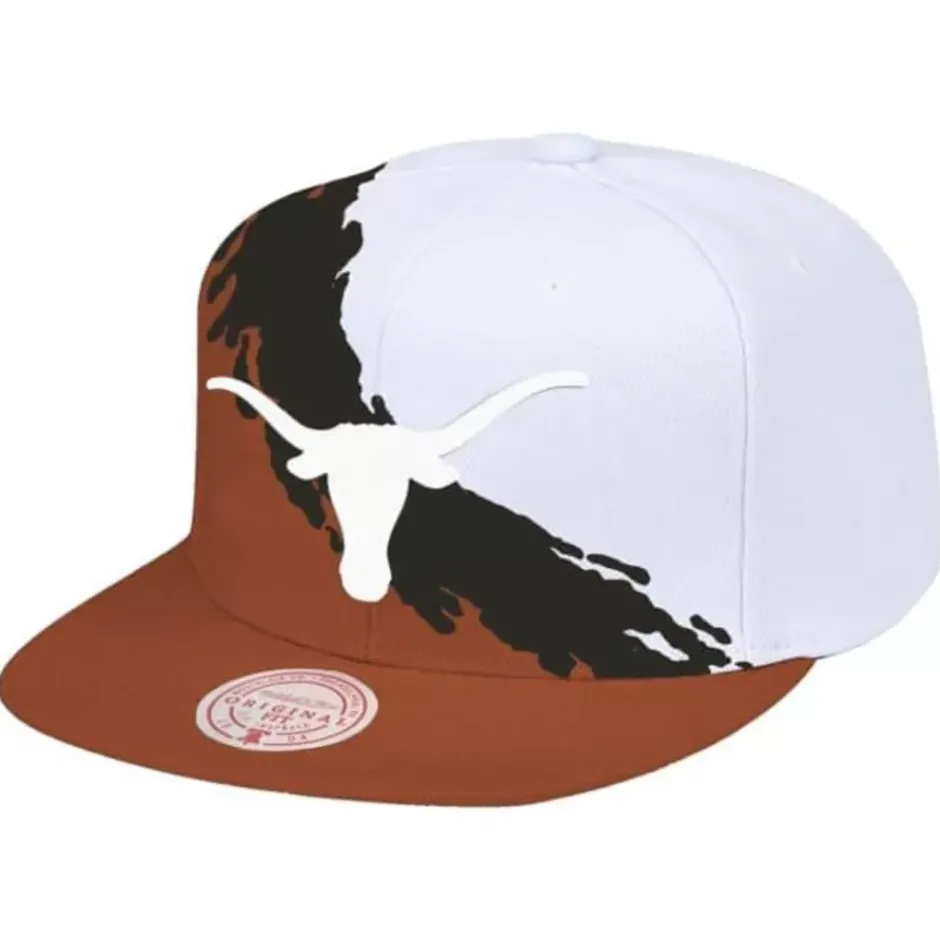 Mitchell & Ness Snapback-Paintbrush Snapback University Of Texas At Austin