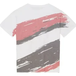 Men Mitchell & Ness T-Shirts & Tops-Paintbrush Sublimated Ss Tee Chicago Bulls