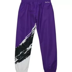 Men Mitchell & Ness Pants-Paintbrush Warmup Pant Toronto Raptors