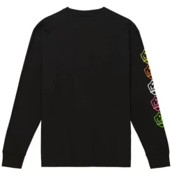 Men Mitchell & Ness T-Shirts & Tops-Papel Picado Ls Tee Los Angeles Galaxy