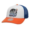 Mitchell & Ness Snapback-Party Time Trucker Snapback Hwc New York Knicks