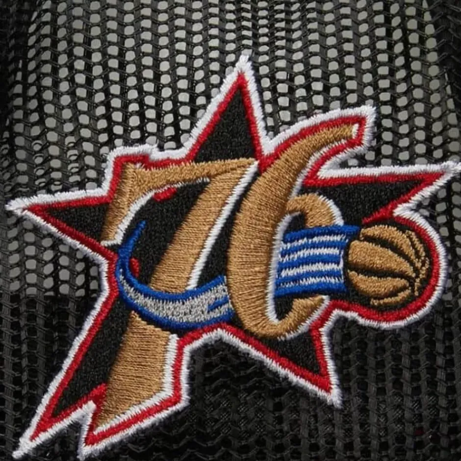 Mitchell & Ness Snapback-Party Time Trucker Snapback Hwc Philadelphia 76Ers