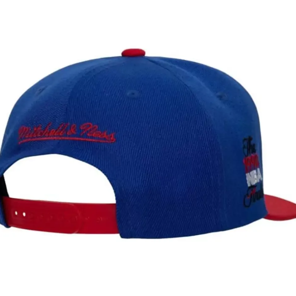 Mitchell & Ness Snapback-Patched Up Snapback Hwc Detroit Pistons
