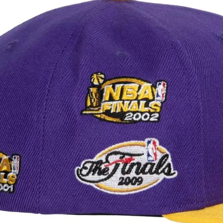 Mitchell & Ness Snapback-Patched Up Snapback Los Angeles Lakers