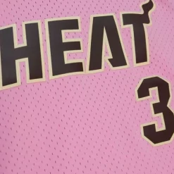 Mitchell & Ness Nba Swingman-Pink Sugar Bacon Swingman Jersey Miami Heat 2005-06 Dwyane Wade