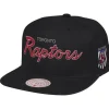 Mitchell & Ness Snapback-Pink Under Script Snapback Hwc Toronto Raptors