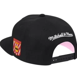Mitchell & Ness Snapback-Pink Under Script Snapback Hwc Houston Rockets