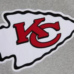Men Mitchell & Ness Hoodies & Sweatshirts-Pinnacle Heavyweight Fleece Hoodie Kansas City Chiefs