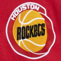 Men Mitchell & Ness T-Shirts & Tops-Play By Play 2.0 S/S Tee Houston Rockets