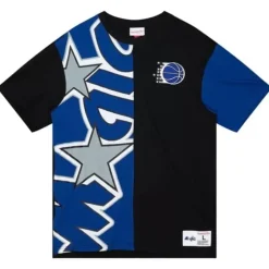 Men Mitchell & Ness T-Shirts & Tops-Play By Play 2.0 S/S Tee Orlando Magic