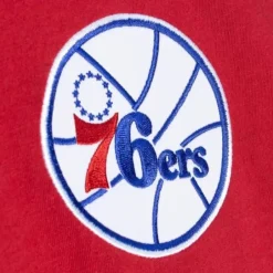 Men Mitchell & Ness T-Shirts & Tops-Play By Play 2.0 S/S Tee Philadelphia 76Ers
