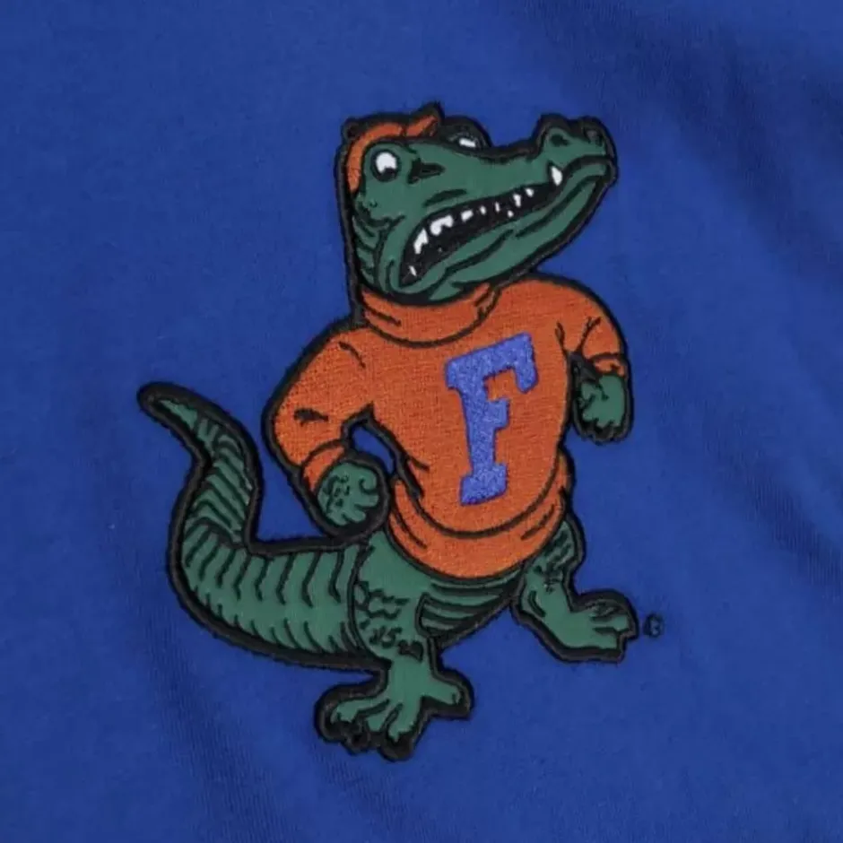 Men Mitchell & Ness T-Shirts & Tops-Play By Play 2.0 S/S Tee University Of Florida