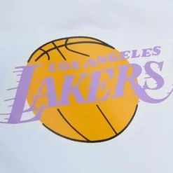 Men Mitchell & Ness Jackets & Outerwear-Player Burst Warm Up Jacket Los Angeles Lakers Shaquille O'Neal