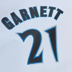 Men Mitchell & Ness Jackets & Outerwear-Player Burst Warm Up Jacket Minnesota Timberwolves Kevin Garnett