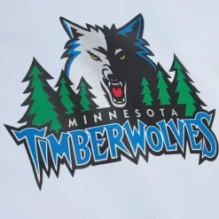 Men Mitchell & Ness Jackets & Outerwear-Player Burst Warm Up Jacket Minnesota Timberwolves Kevin Garnett