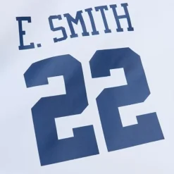 Men Mitchell & Ness Jackets & Outerwear-Player Burst Warm Up Jacket Dallas Cowboys Emmitt Smith