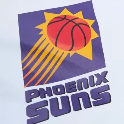 Men Mitchell & Ness Jackets & Outerwear-Player Burst Warm Up Jacket Phoenix Suns Steve Nash