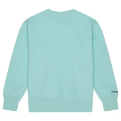 Men Mitchell & Ness Hoodies & Sweatshirts-Playoff Win 2.0 Crew Current Logo Seattle Kraken