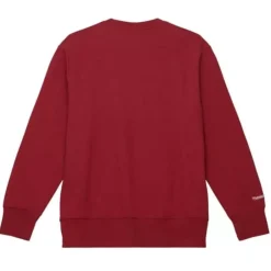 Men Mitchell & Ness Hoodies & Sweatshirts-Playoff Win 2.0 Crew Philadelphia Phillies