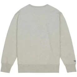 Men Mitchell & Ness Hoodies & Sweatshirts-Playoff Win 2.0 Crew Vintage Philadelphia 76Ers