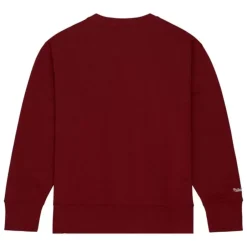 Men Mitchell & Ness Hoodies & Sweatshirts-Playoff Win 2.0 Crew Vintage Philadelphia Phillies