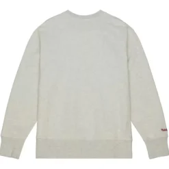 Men Mitchell & Ness Hoodies & Sweatshirts-Playoff Win 2.0 Crew Vintage St. Louis Cardinals