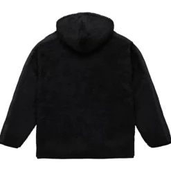 Men Mitchell & Ness Hoodies & Sweatshirts-Polar Fleece 1/4 Zip Pullover Hoodie Indianapolis Colts