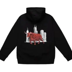 Men Mitchell & Ness Hoodies & Sweatshirts-Polo G X Br Remix Hoody Chicago Bulls