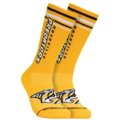 Woman Mitchell & Ness Accessories-Power Play Crew Socks Nashville Predators