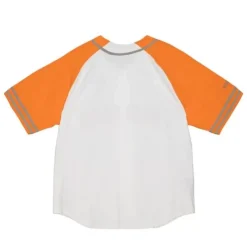 Men Mitchell & Ness T-Shirts & Tops-Practice Day Button Front Jersey University Of Tennessee