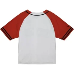 Men Mitchell & Ness T-Shirts & Tops-Practice Day Button Front Jersey University Of Texas At Austin