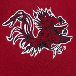 Men Mitchell & Ness Hoodies & Sweatshirts-Pre-Game Ss Fleece Hoodie University Of South Carolina