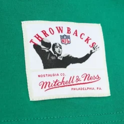 Men Mitchell & Ness T-Shirts & Tops-Premium Pocket Photo Tee Philadelphia Eagles Reggie White