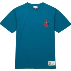 Men Mitchell & Ness T-Shirts & Tops-Premium Pocket Tee Detroit Pistons