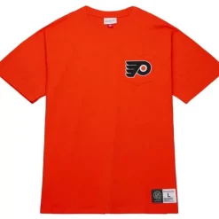 Men Mitchell & Ness T-Shirts & Tops-Premium Pocket Tee Philadelphia Flyers