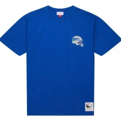 Men Mitchell & Ness T-Shirts & Tops-Premium Pocket Tee Seattle Seahawks