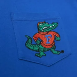 Men Mitchell & Ness T-Shirts & Tops-Premium Pocket Tee University Of Florida
