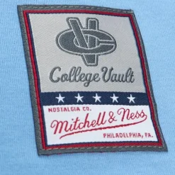 Men Mitchell & Ness T-Shirts & Tops-Premium Pocket Tee University Of North Carolina