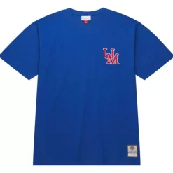 Men Mitchell & Ness T-Shirts & Tops-Premium Pocket Tee University Of Mississippi