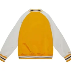 Men Mitchell & Ness Jackets & Outerwear-Primetime Lightweight Satin Jacket San Diego Padres