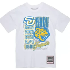 Men Mitchell & Ness T-Shirts & Tops-Proud Tee Southern University And A&M College