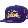 Mitchell & Ness Snapback-Psychedelic Snapback Hwc Los Angeles Lakers
