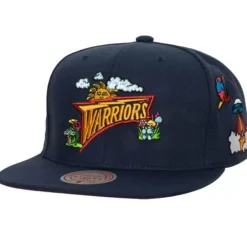 Mitchell & Ness Snapback-Psychedelic Snapback Hwc Golden State Warriors