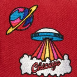 Mitchell & Ness Snapback-Psychedelic Snapback Hwc Chicago Bulls